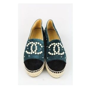 Chanel espadrille.